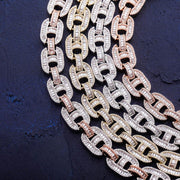 15mm Baguette Mariner Link Chain