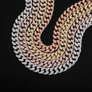 14mm Teardrop Cuban Link Chain