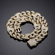 16mm Cuban Mariner Mixed Link Chain