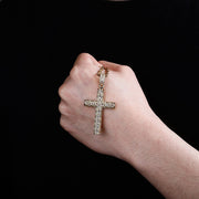 Diamond Inset Cross Chain