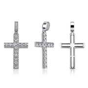 Diamond Inset Cross Chain